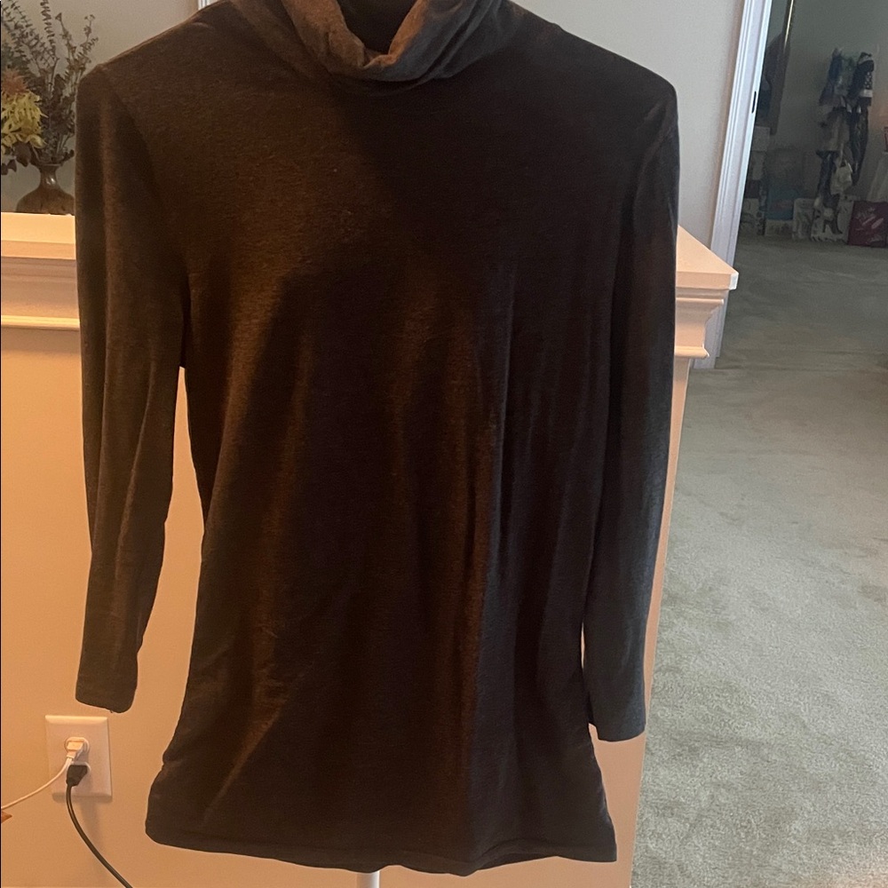 Michael Kors Charcoal Cowl Neck Sweater